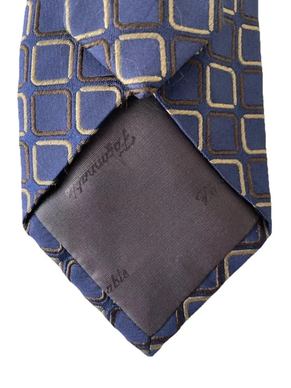 Faconnable tie blue